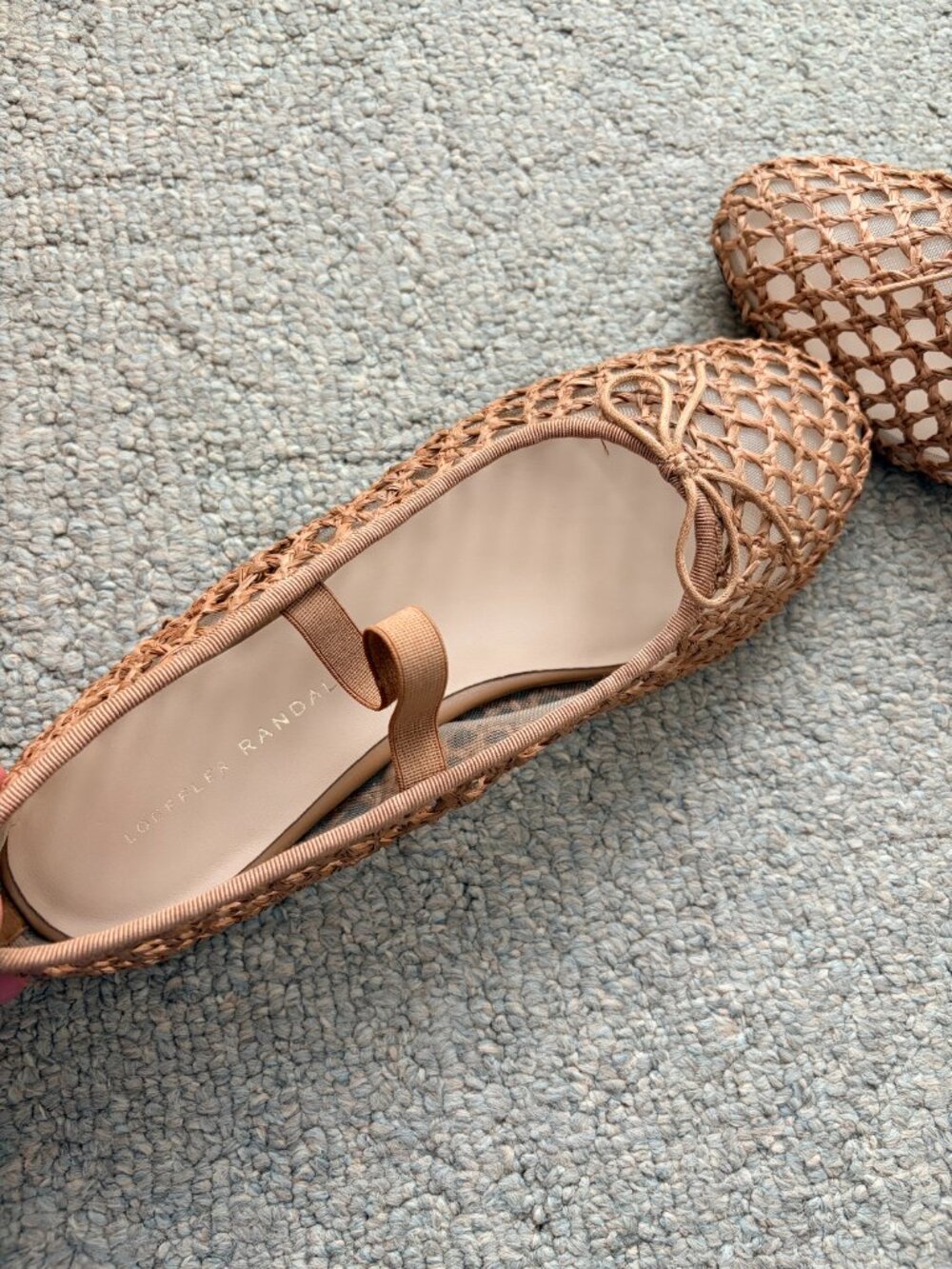 Loeffler Randall “Leonie” Soft Ballet Flat – Brown | Size 8.5 | NIB
